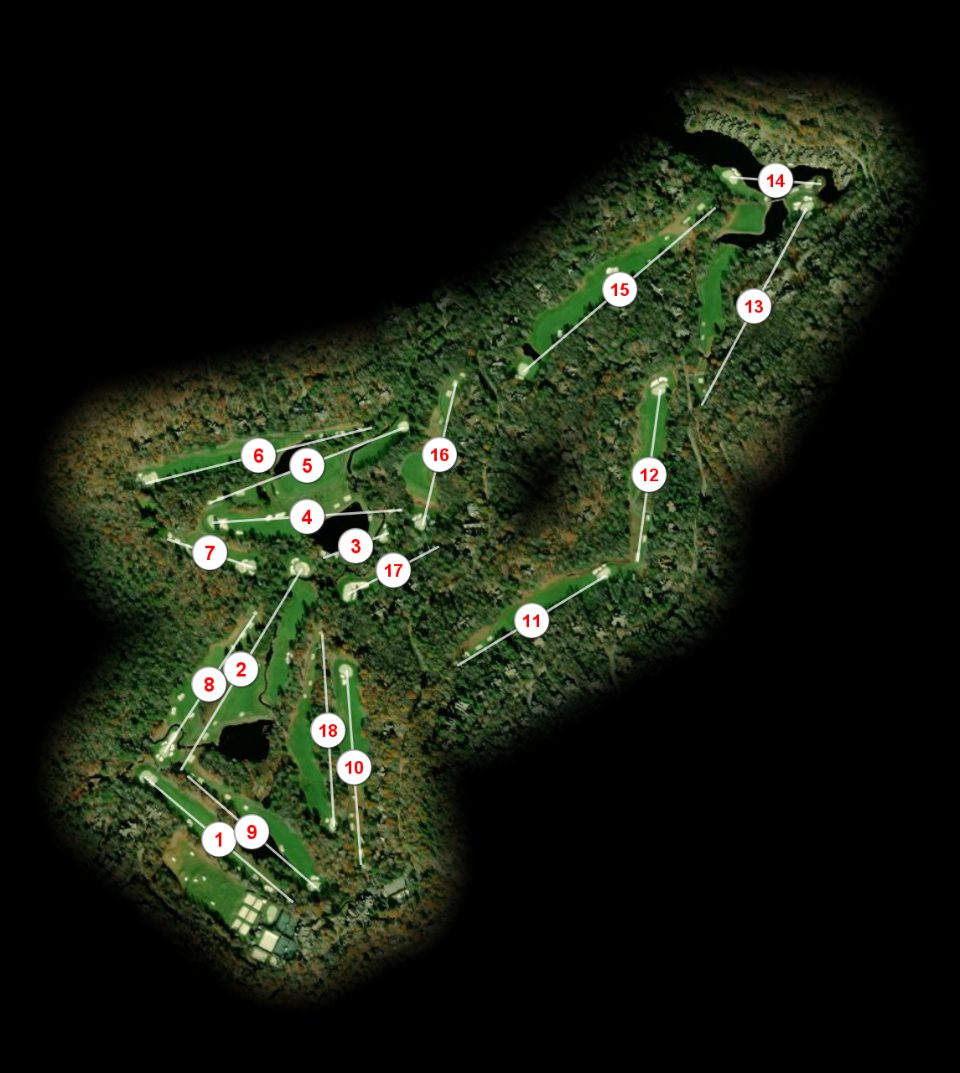 Cullasaja Club course overview