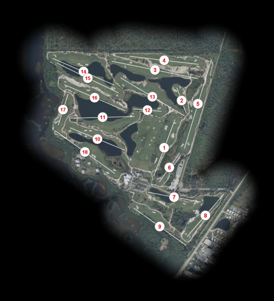 Coral Creek Club course overview