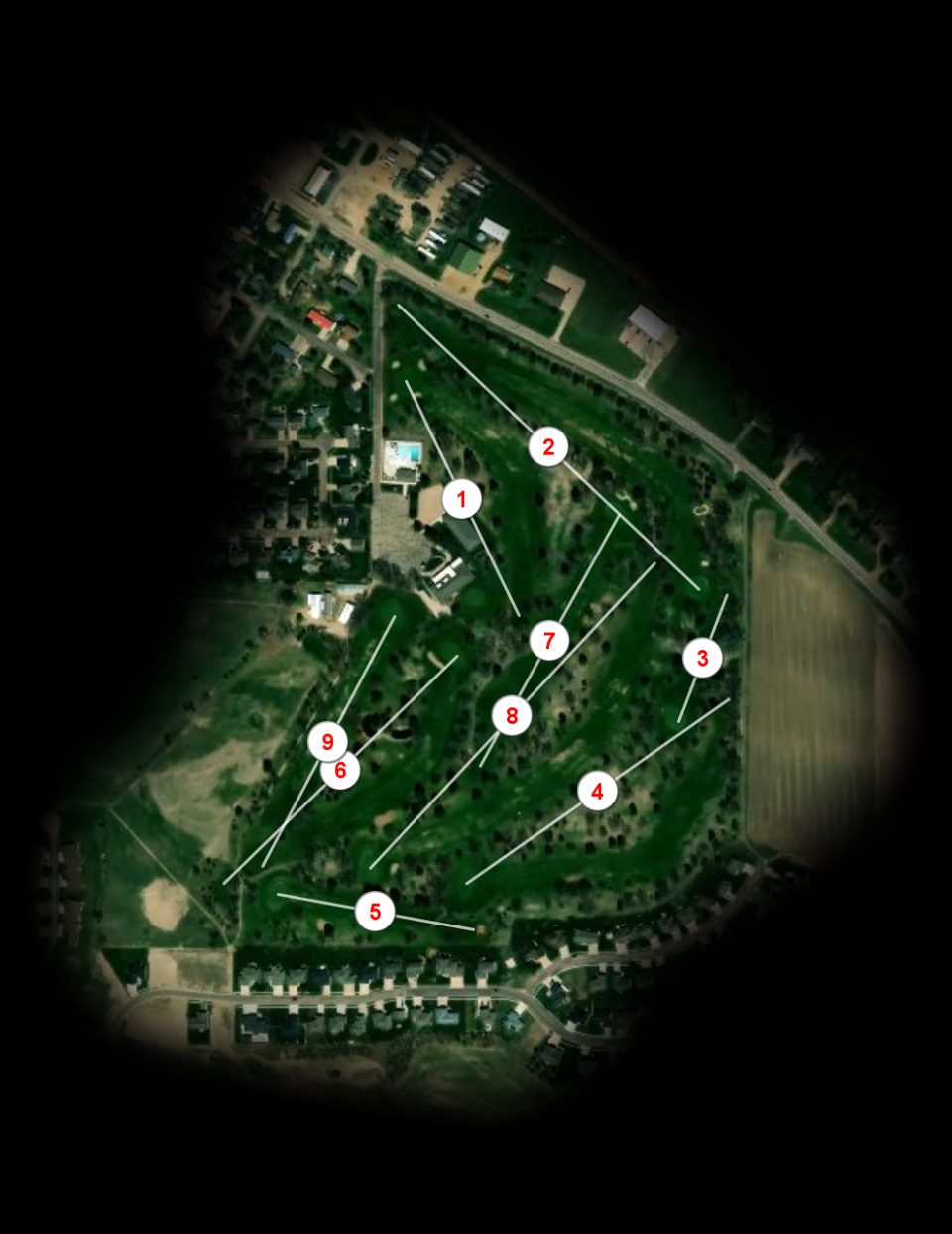 Elk Point Country Club course overview