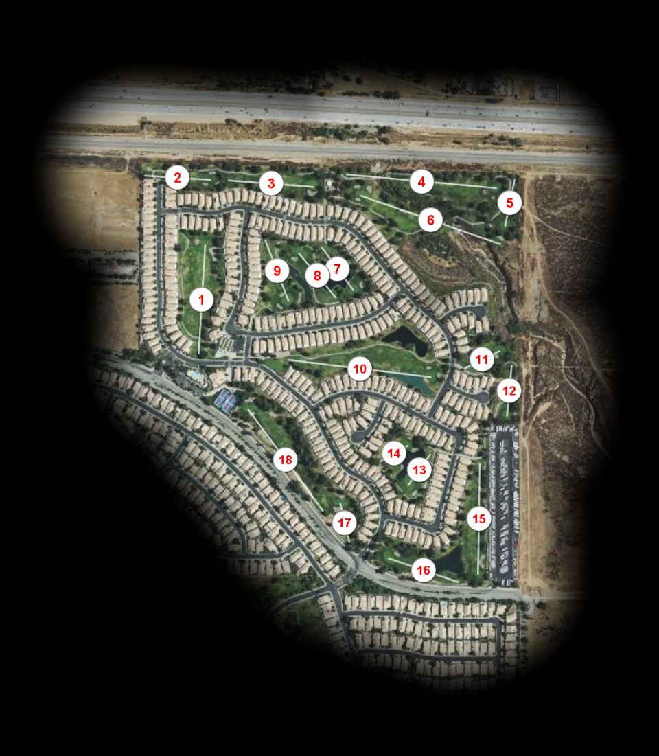 Sun Lakes Country Club - Executive Course course overview
