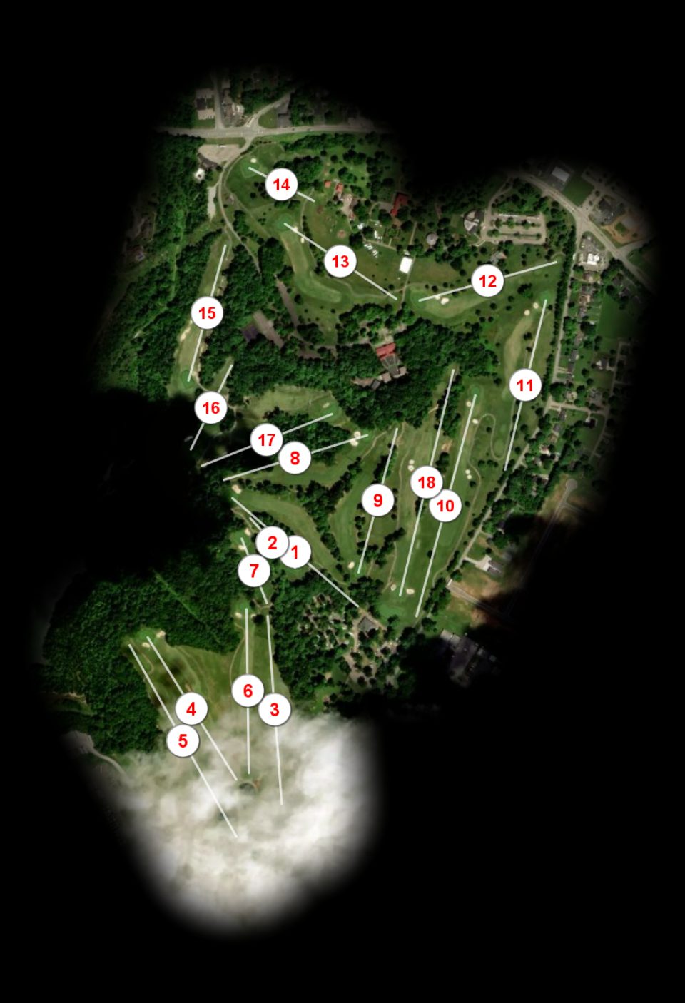 My Old Kentucky Home State Park Golf Club course overview