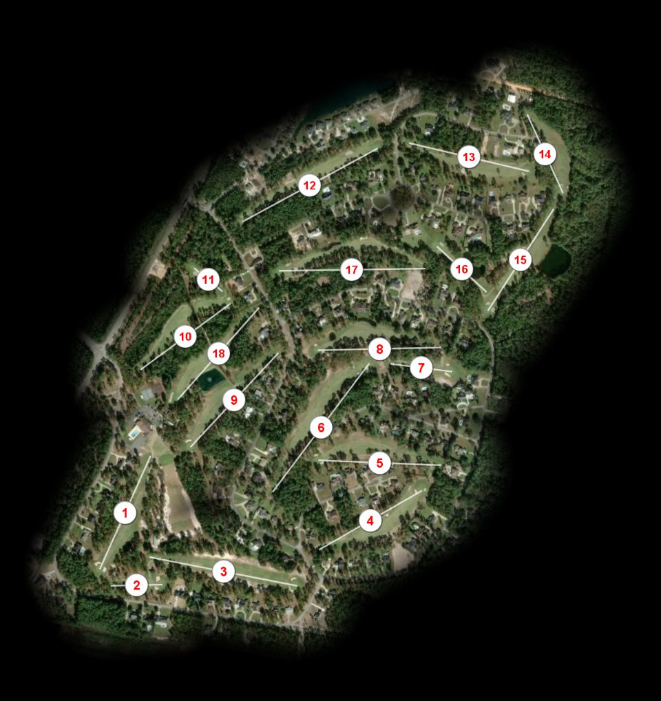 Pine Forest Country Club course overview