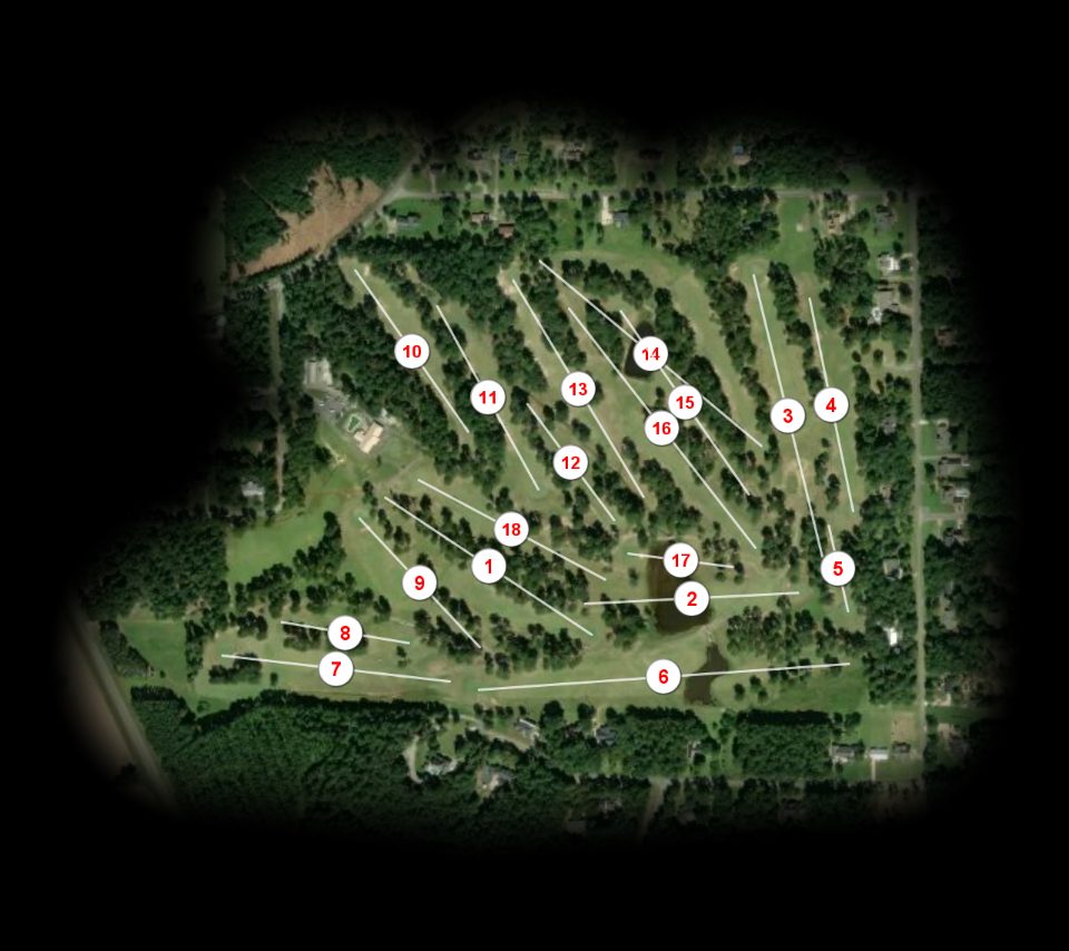 Cherokee Country Club course overview