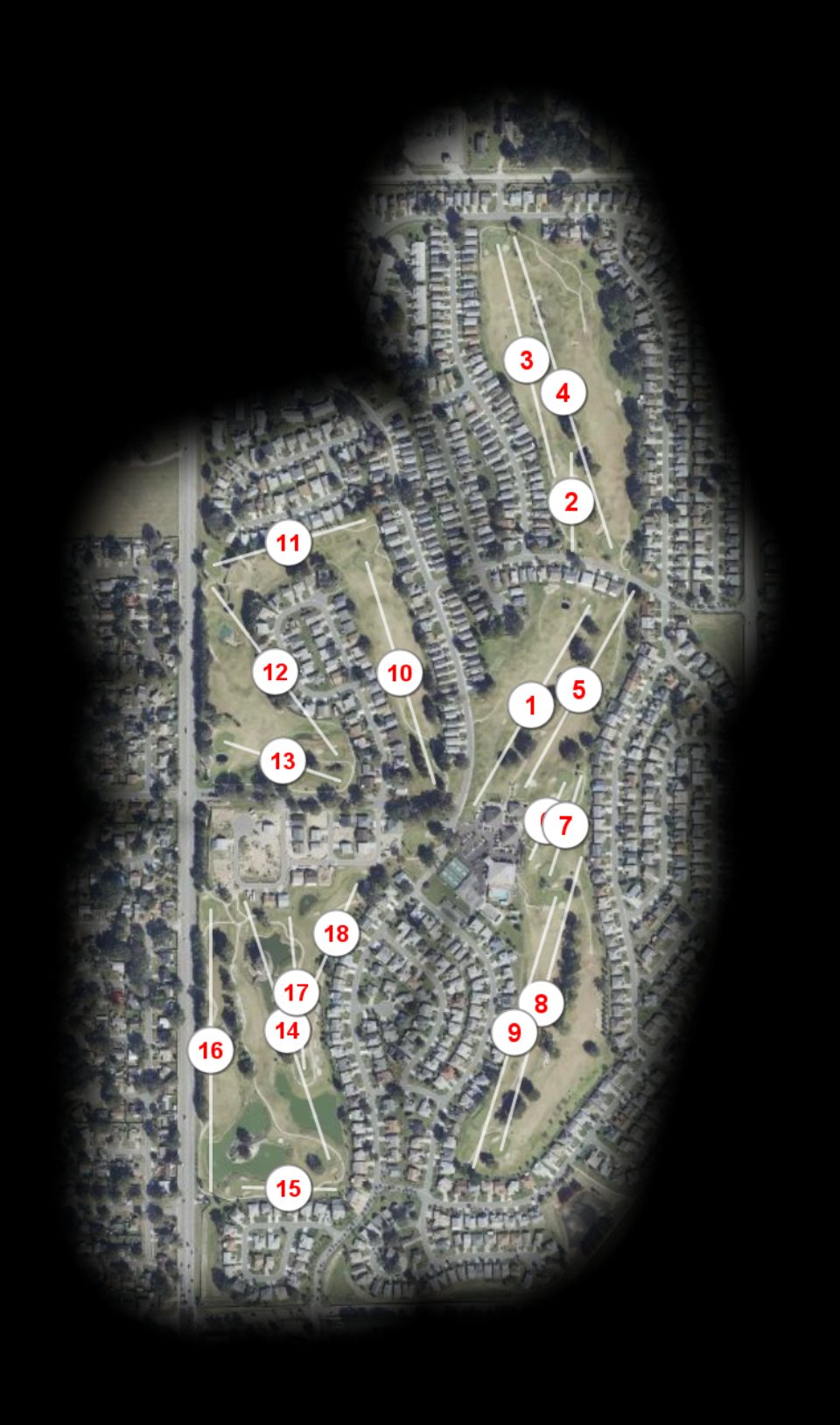 Sandpiper Golf and Country Club course overview