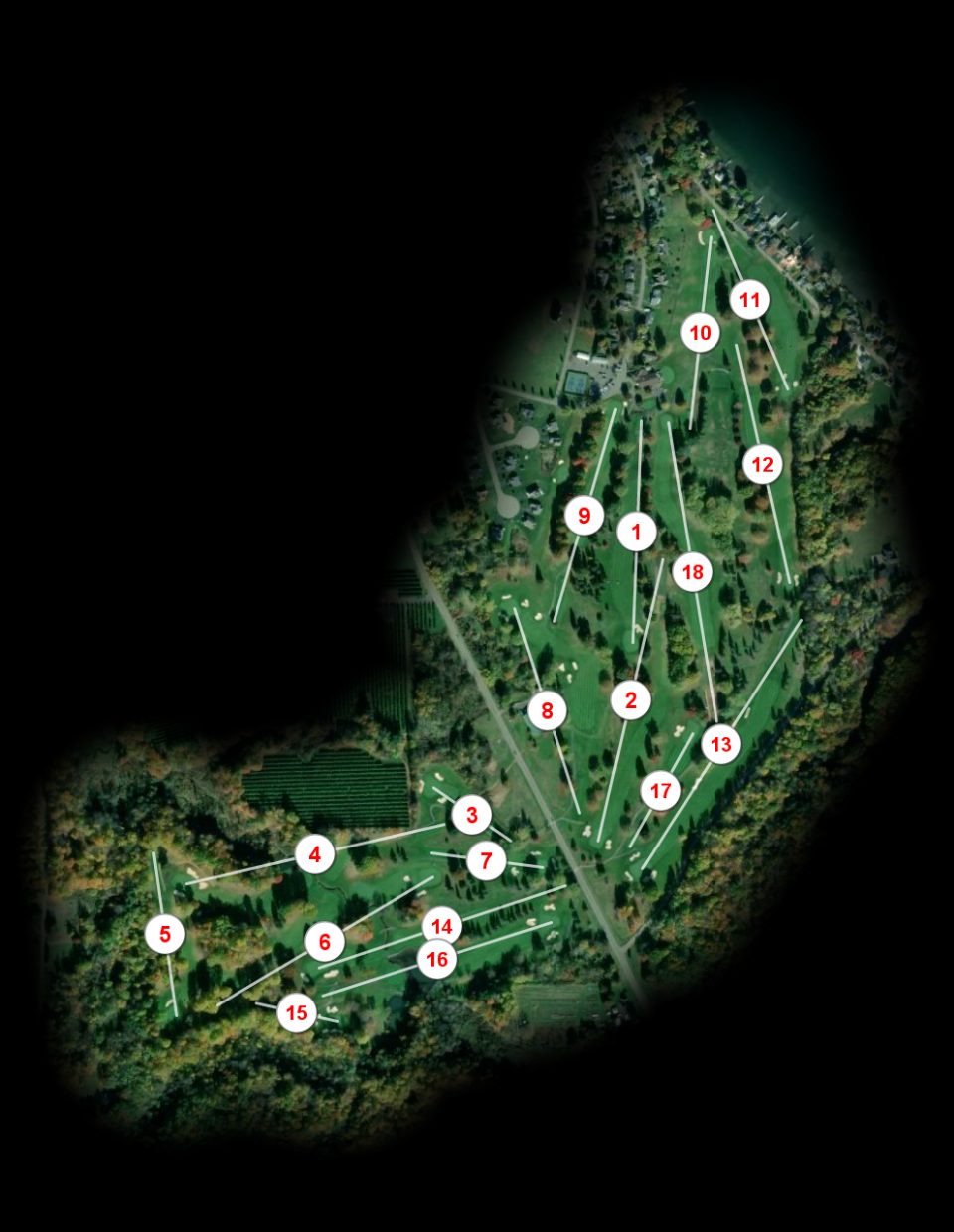Sodus Bay Heights Golf Club course overview