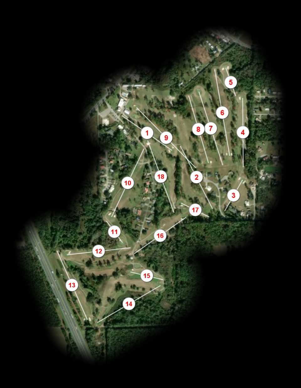 Quail Heights Country Club Creeks/Ponds course overview