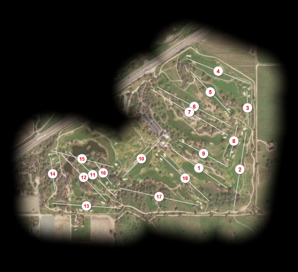 Hunter Ranch Golf Course course overview
