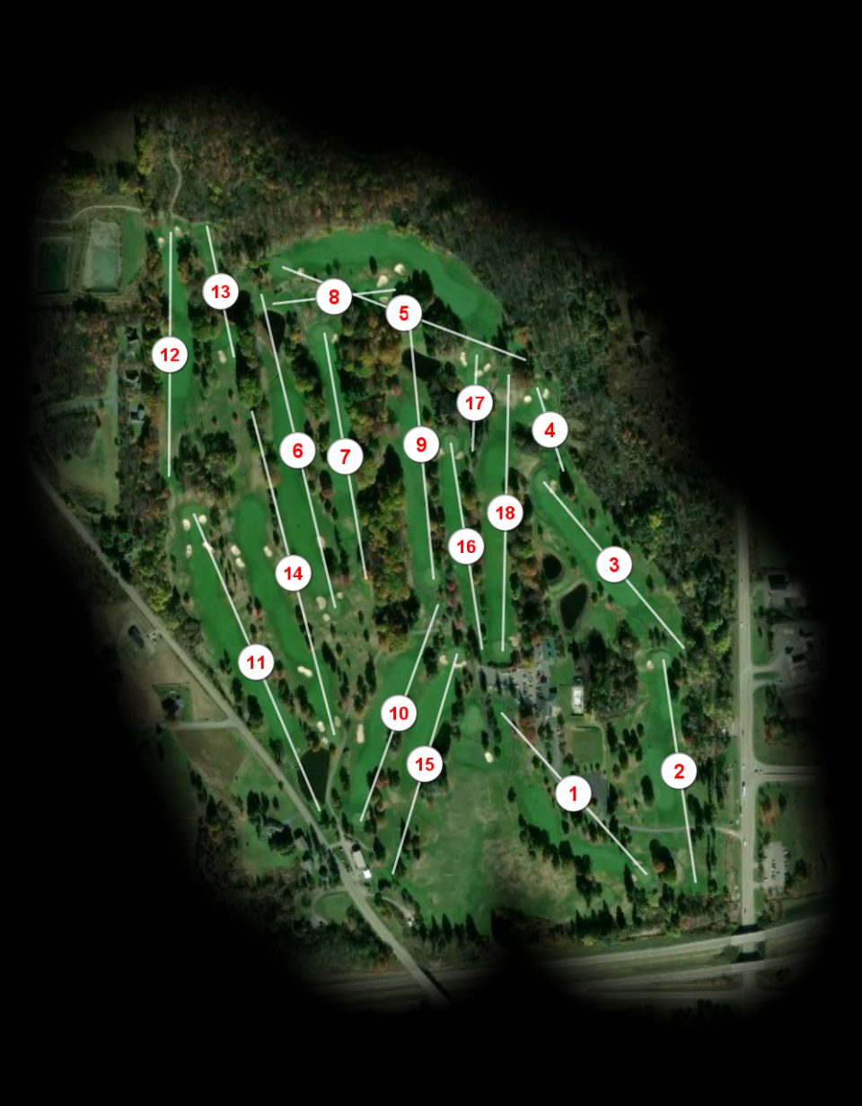 Moon Brook Country Club course overview