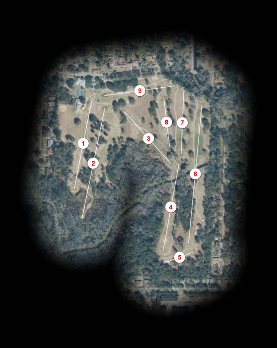 Jake Gaither Municipal Golf Club course overview
