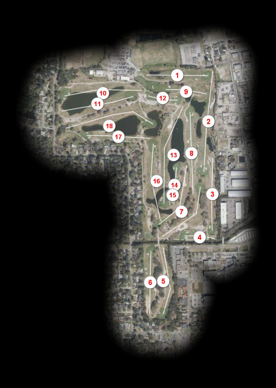 Jacksonville Beach Golf Course course overview