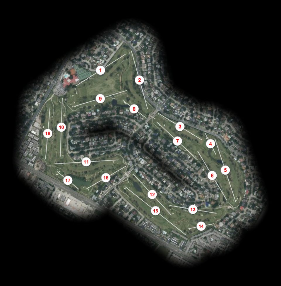 Corpus Christi Country Club course overview