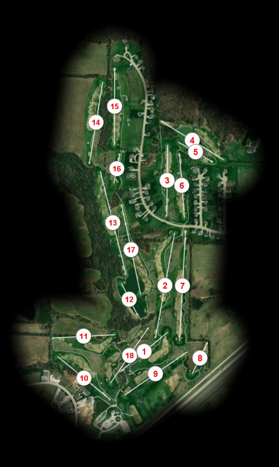 Tanglewood Golf Course course overview