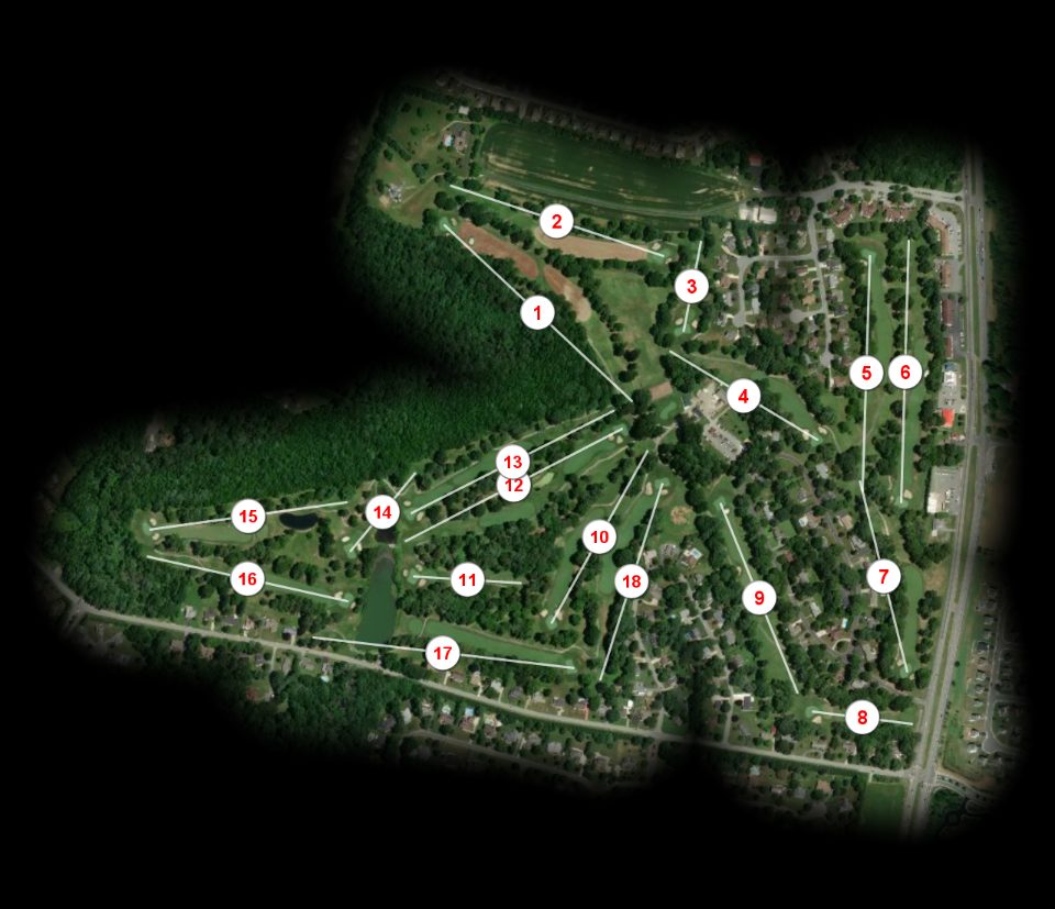 Garrisons Lake Golf Club course overview