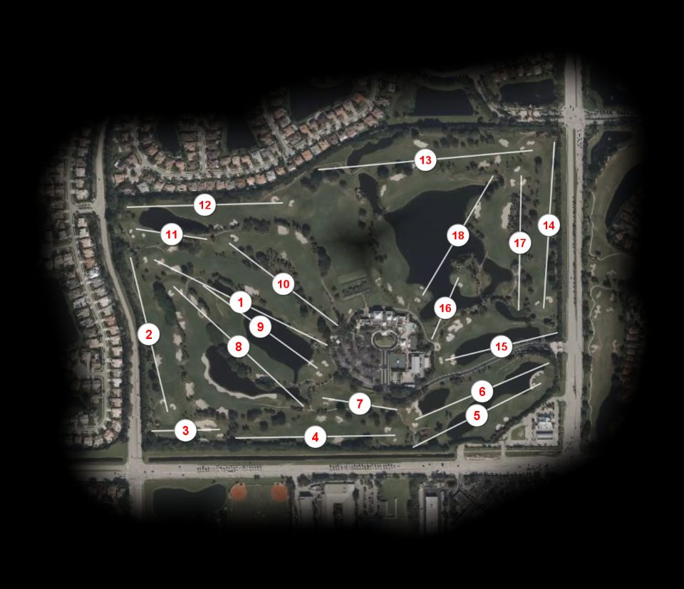 The Falls Country Club course overview