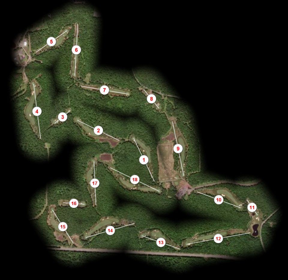 Jack Frost National Golf Club course overview