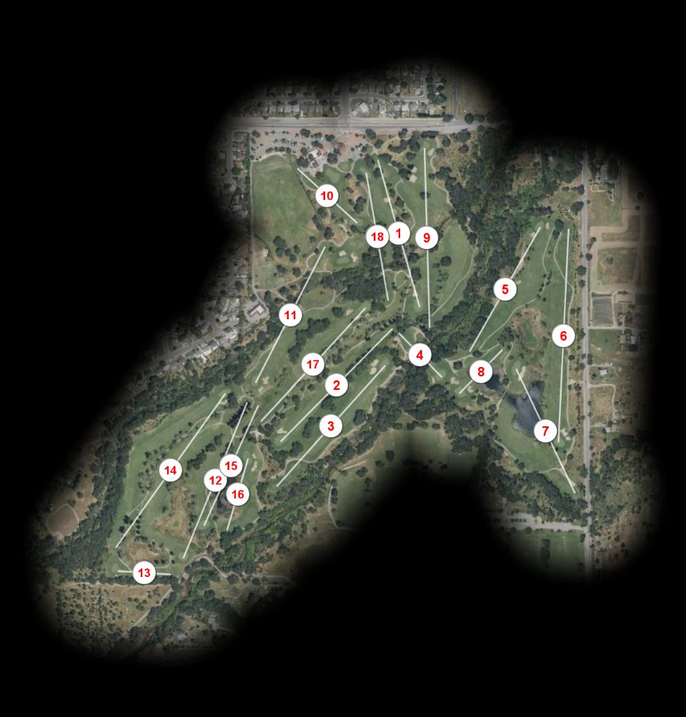 Empire Golf Cherry Island course overview