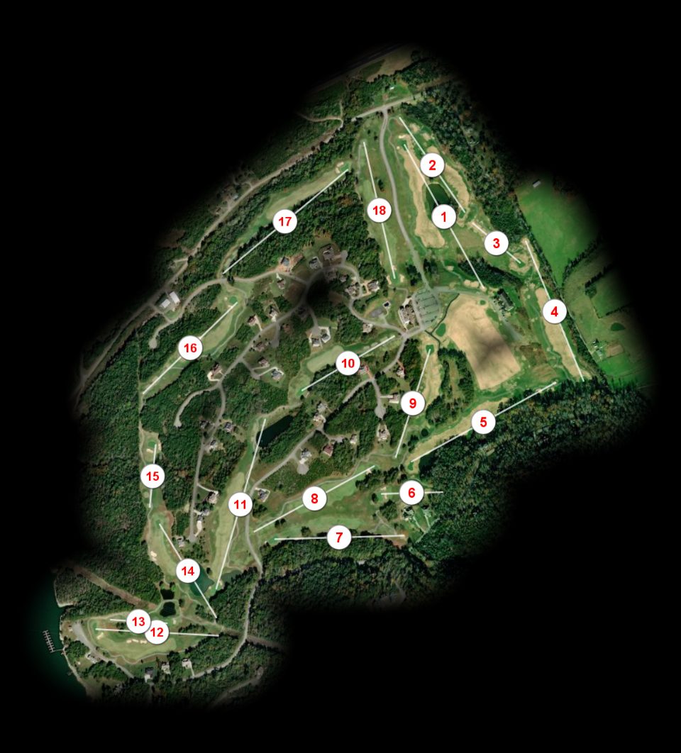 Woodlake Golf Club course overview