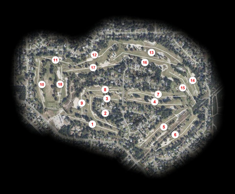 Deltona Hills Golf & Country Club course overview