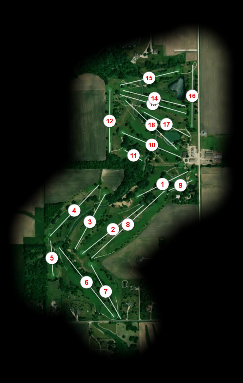 Dwight Country Club course overview