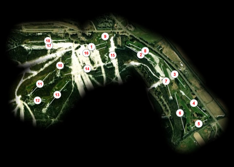 Holiday Valley Resort Double Black Diamond course overview