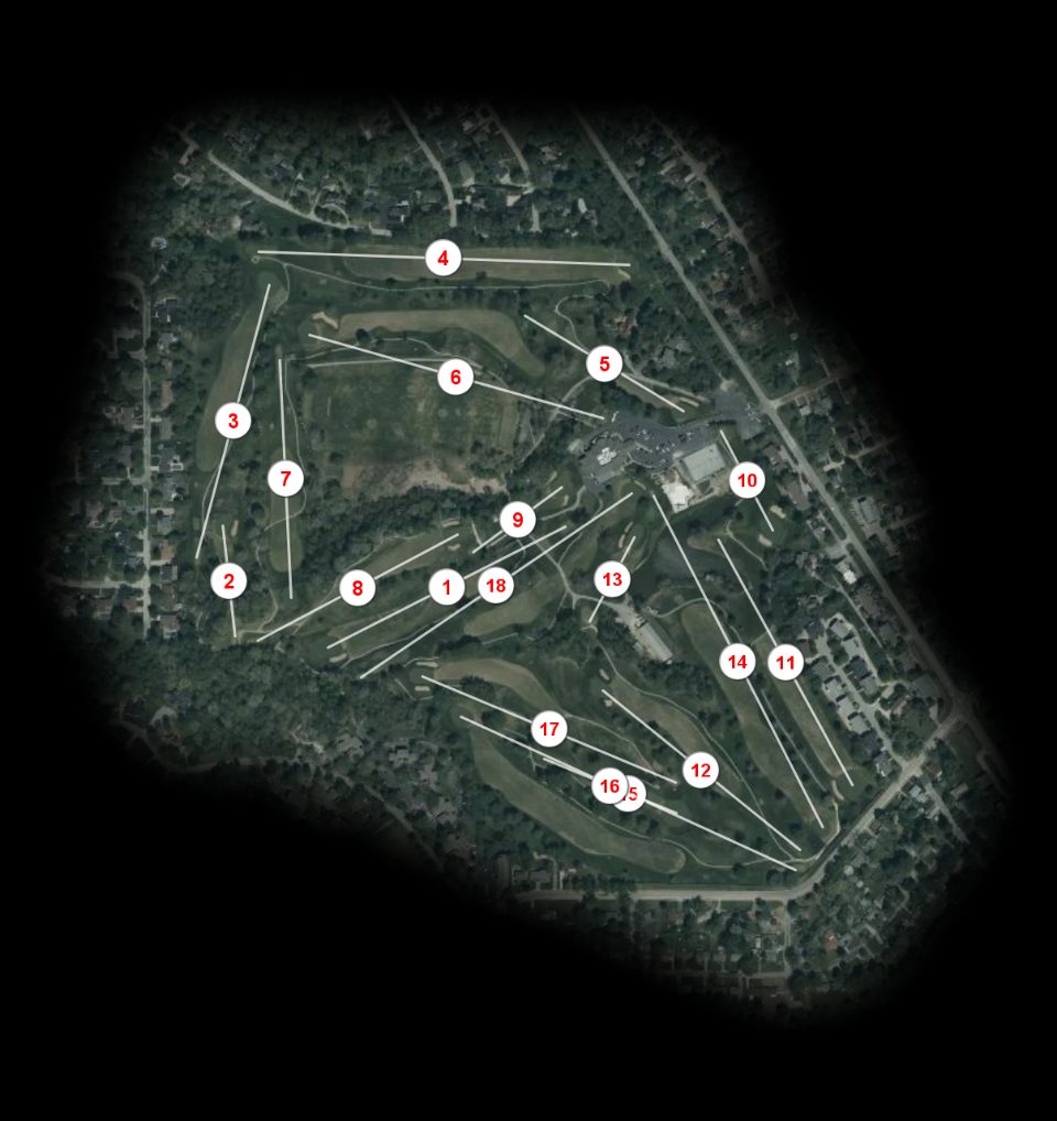 St Clair Country Club course overview