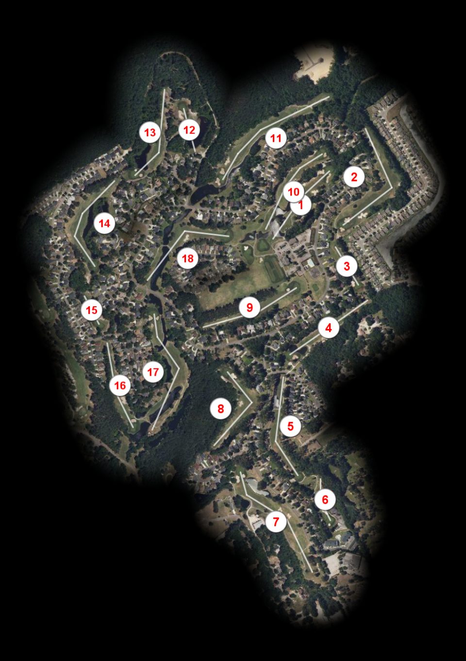 River Hills Golf & Country Club course overview