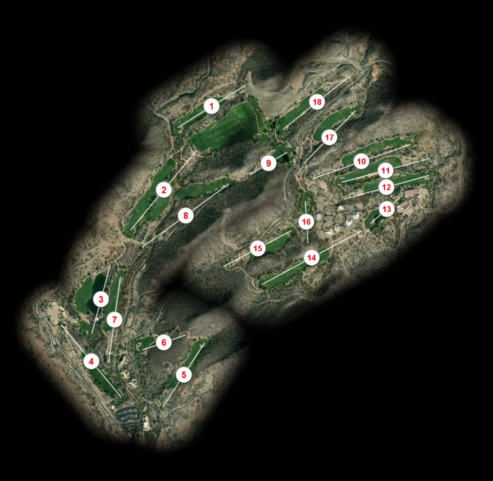 Quintero Golf Club course overview