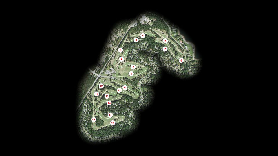 Carolina Lakes Golf Club course overview