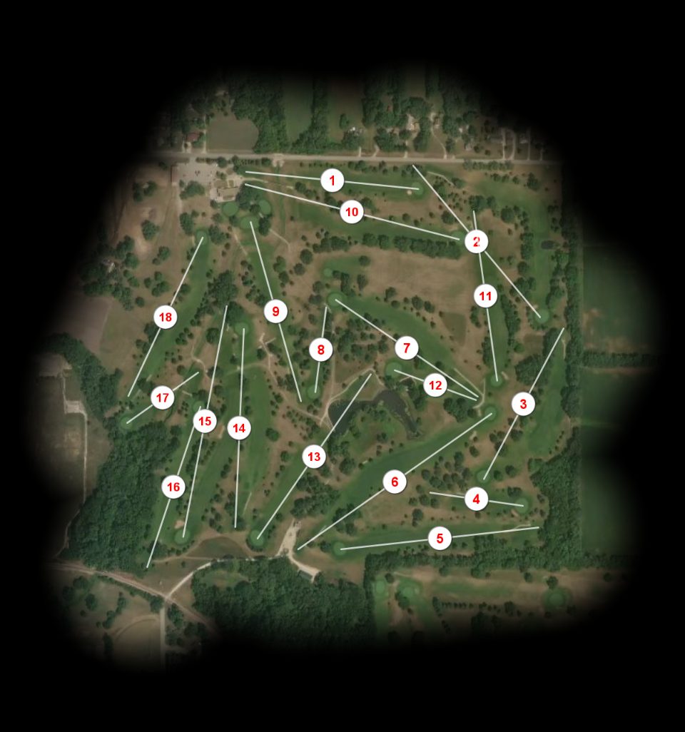 Gates Park Municipal Golf Club course overview