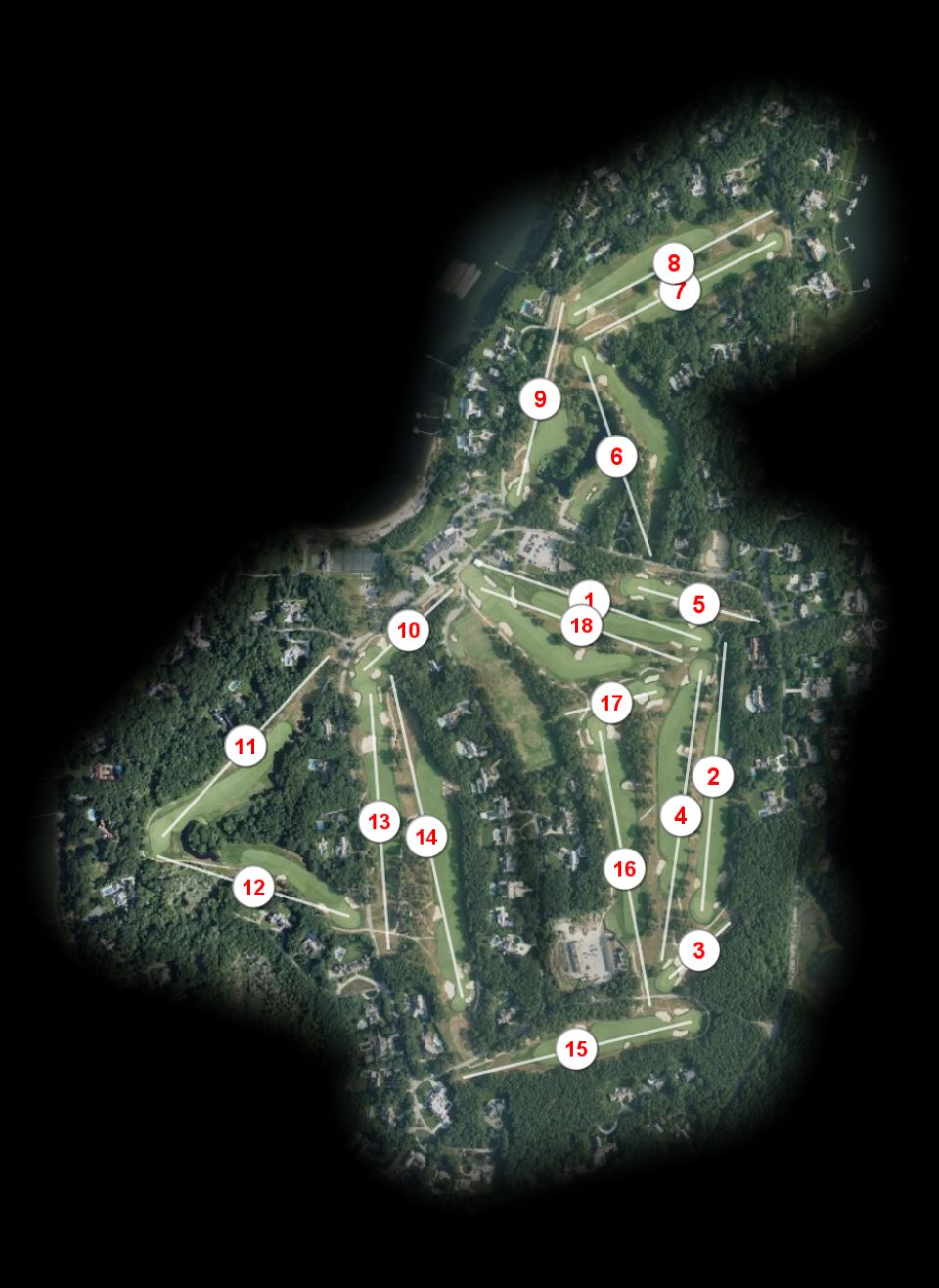 Oyster Harbors Club course overview