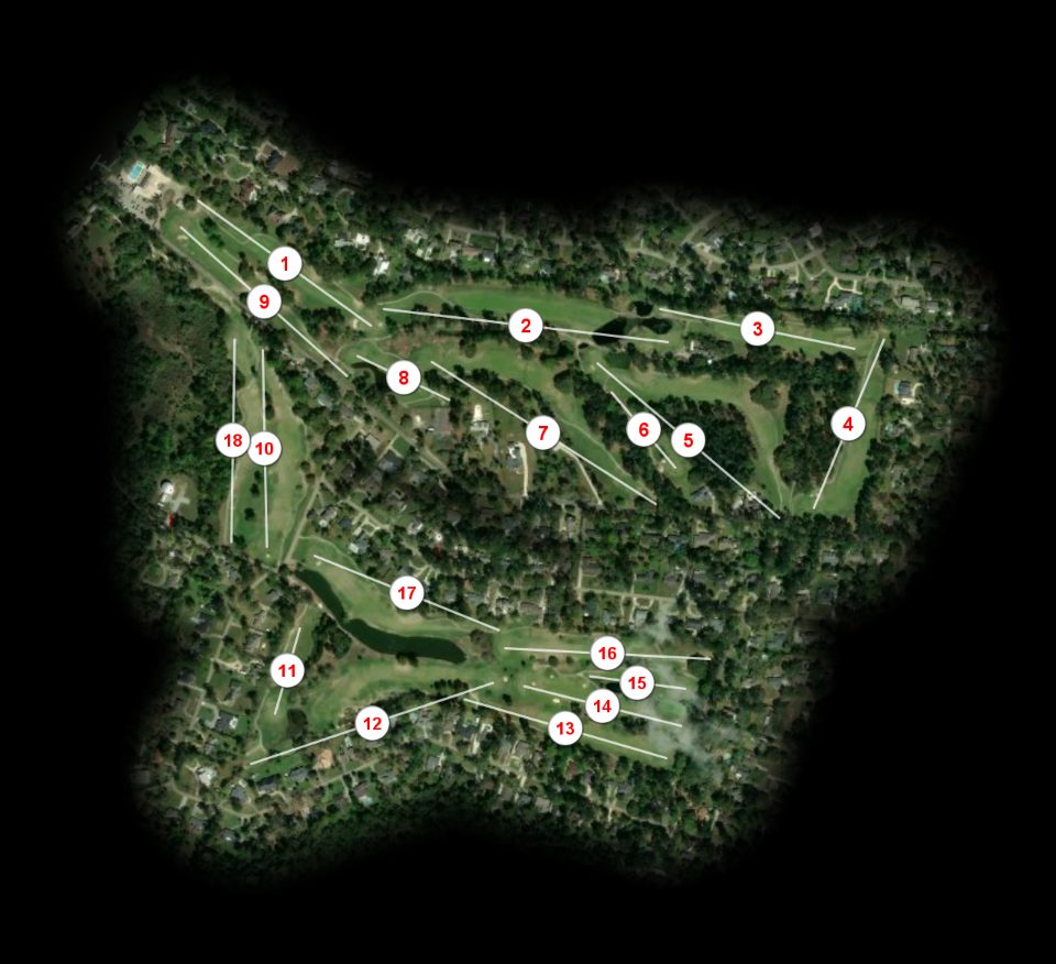 Covington Country Club course overview