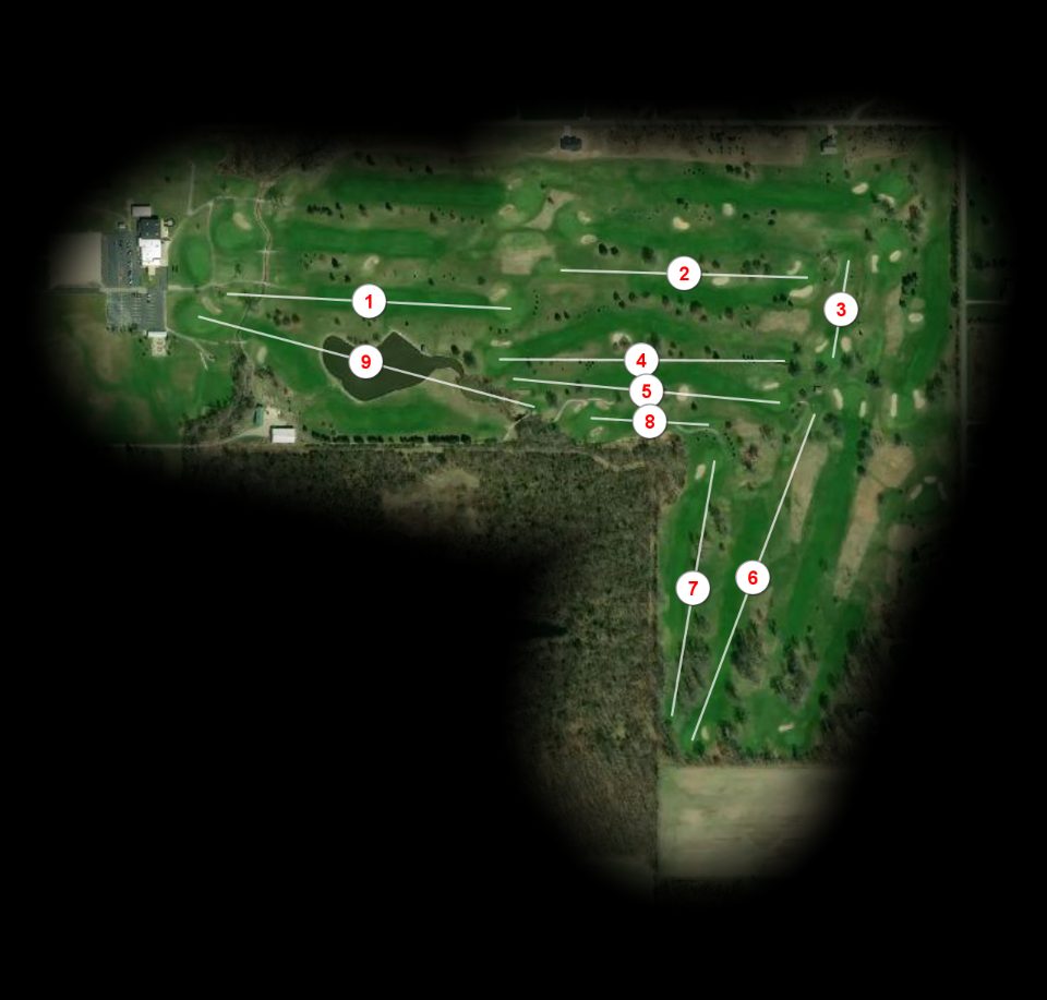 South nine at Shelby Oaks Golf Club