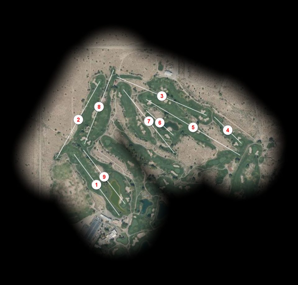 Tamaya nine at Santa Ana Golf Club