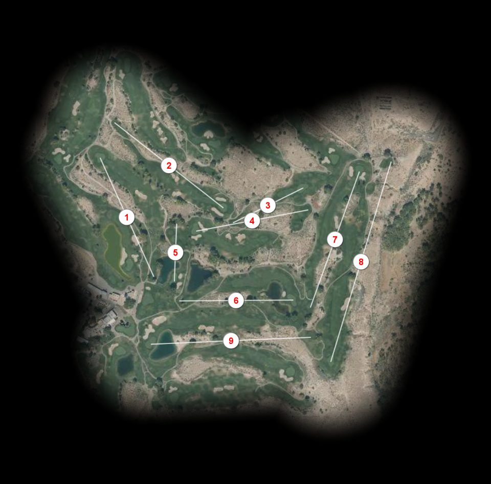Cheena nine at Santa Ana Golf Club