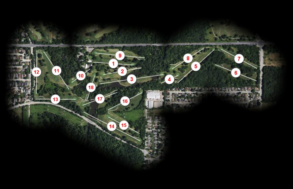 Chick Evans Golf Course course overview