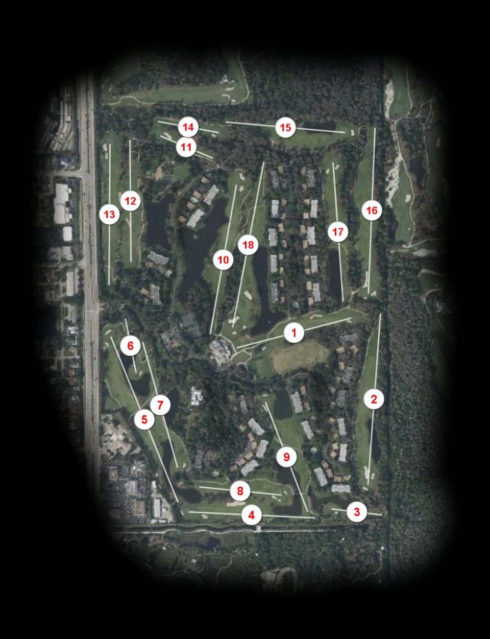 Wilderness Country Club course overview