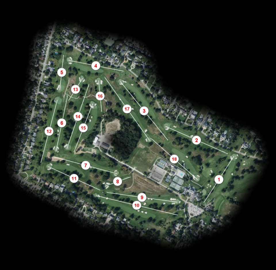Country Club of Detroit Regulation course overview