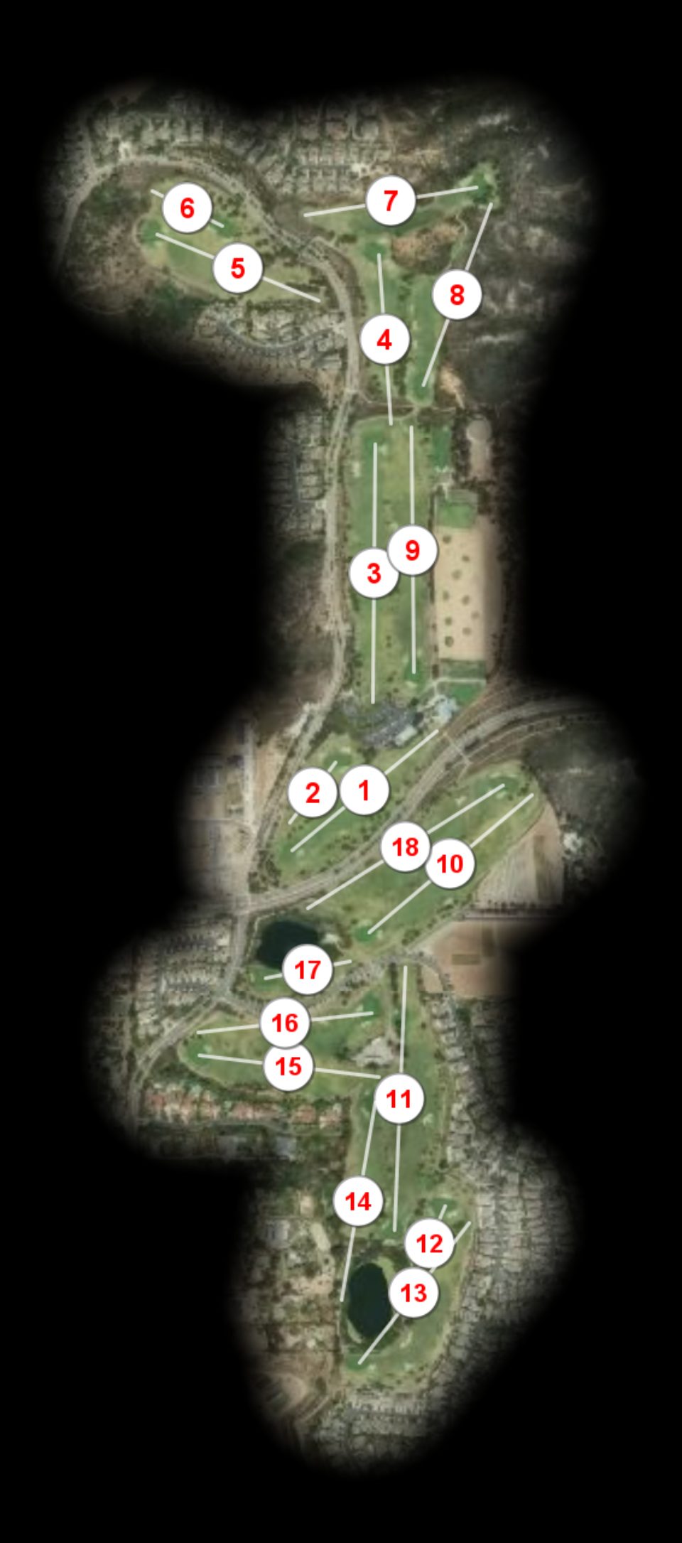 Encinitas Ranch Golf Course course overview