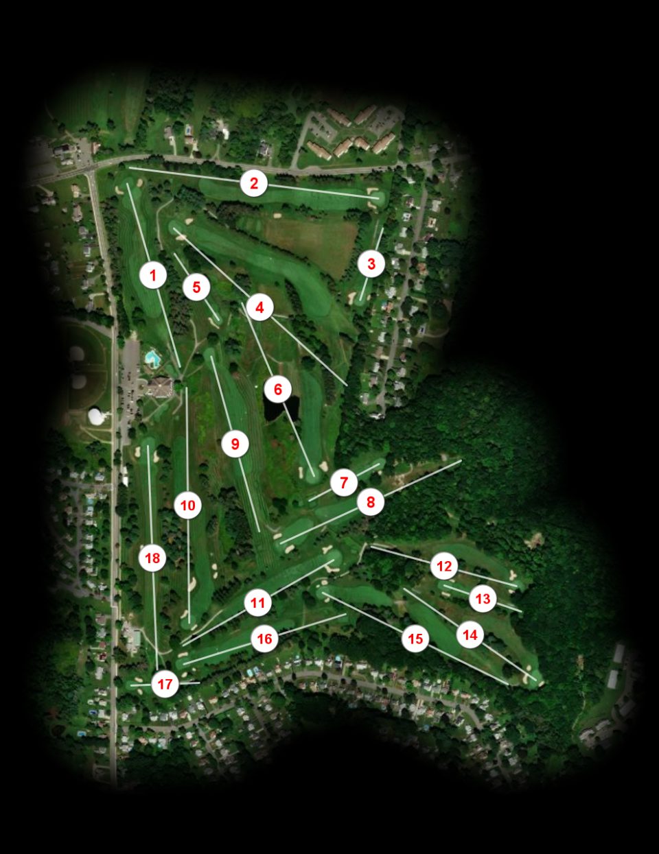 Berkshire Hills Country Club course overview