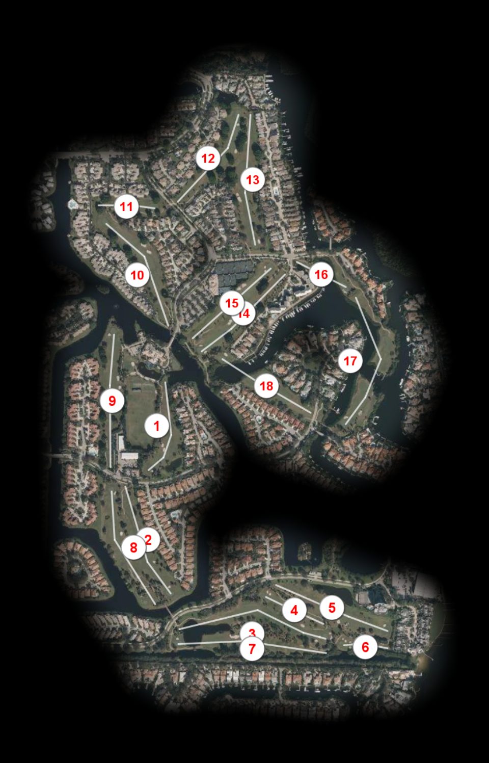 Jonathans Landing Country Club Hills at Old Trail course overview