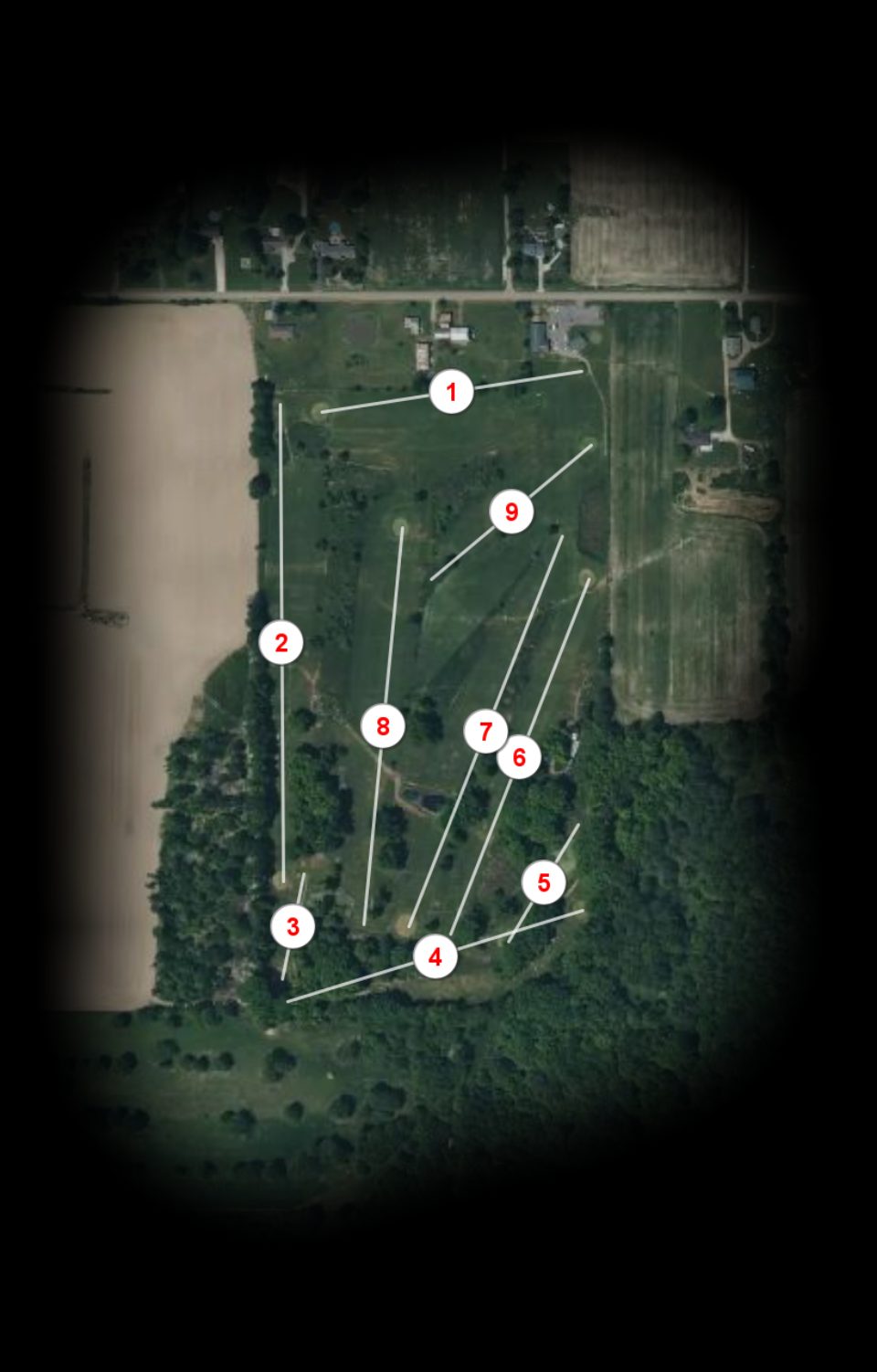 Meander Golf Course course overview