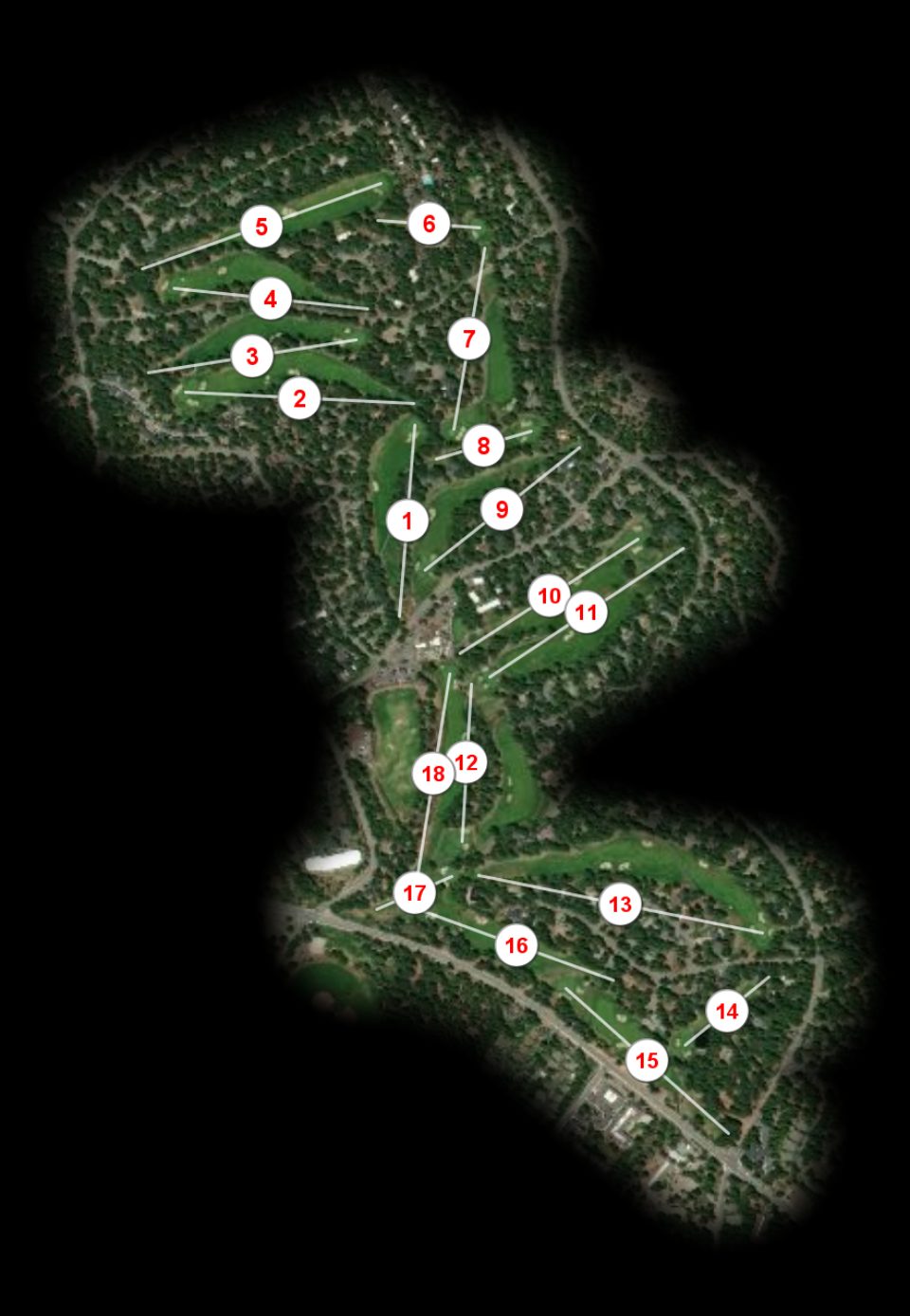 Incline Village Championship Course course overview