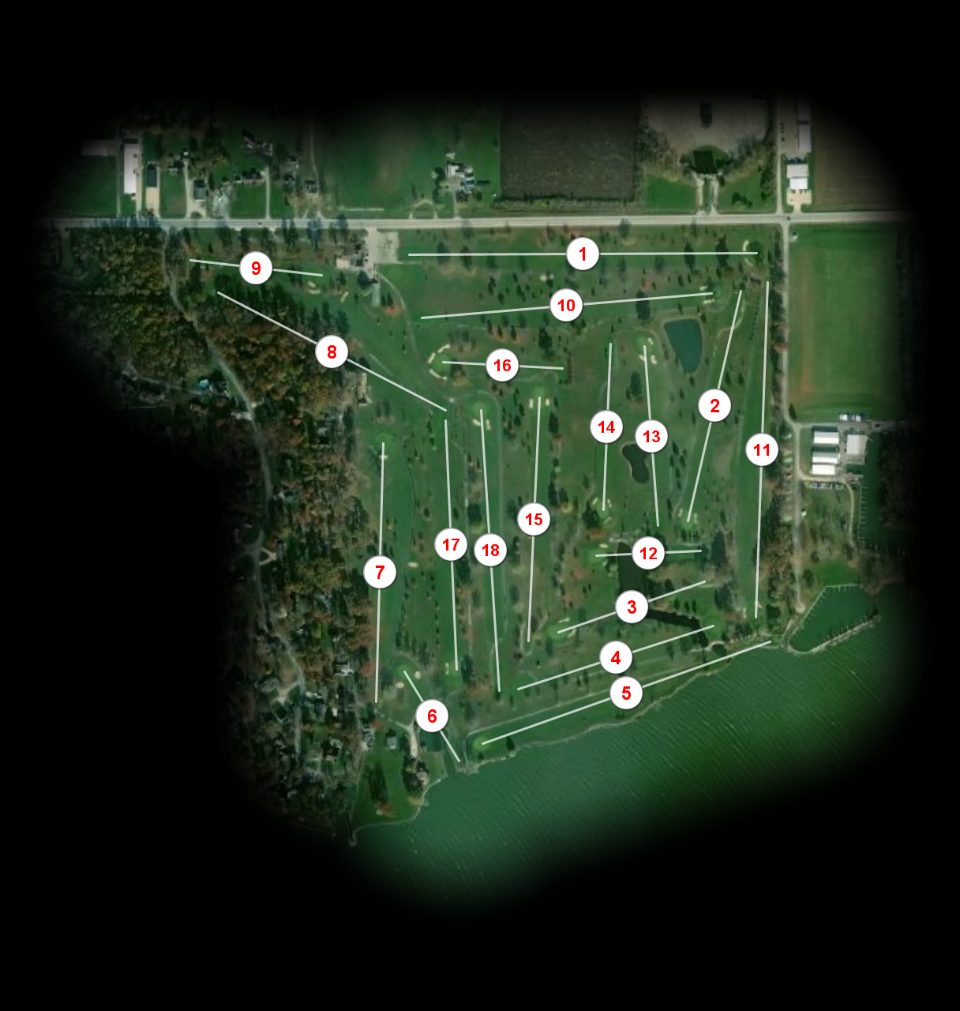 Northmoor Golf on the Lake course overview