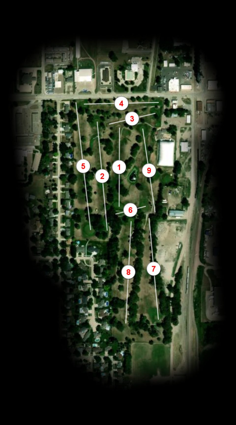South Ridge Golf Club course overview