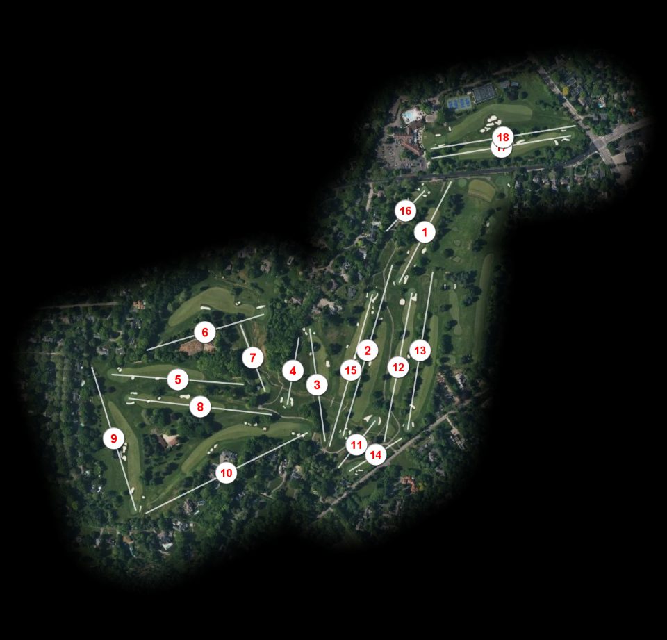 Country Club of Rochester course overview