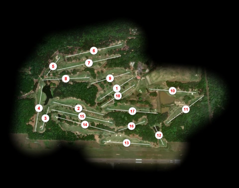 University of Mississippi Golf Club course overview