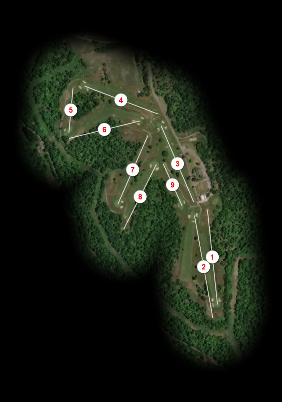 Deer Trails Country Club course overview