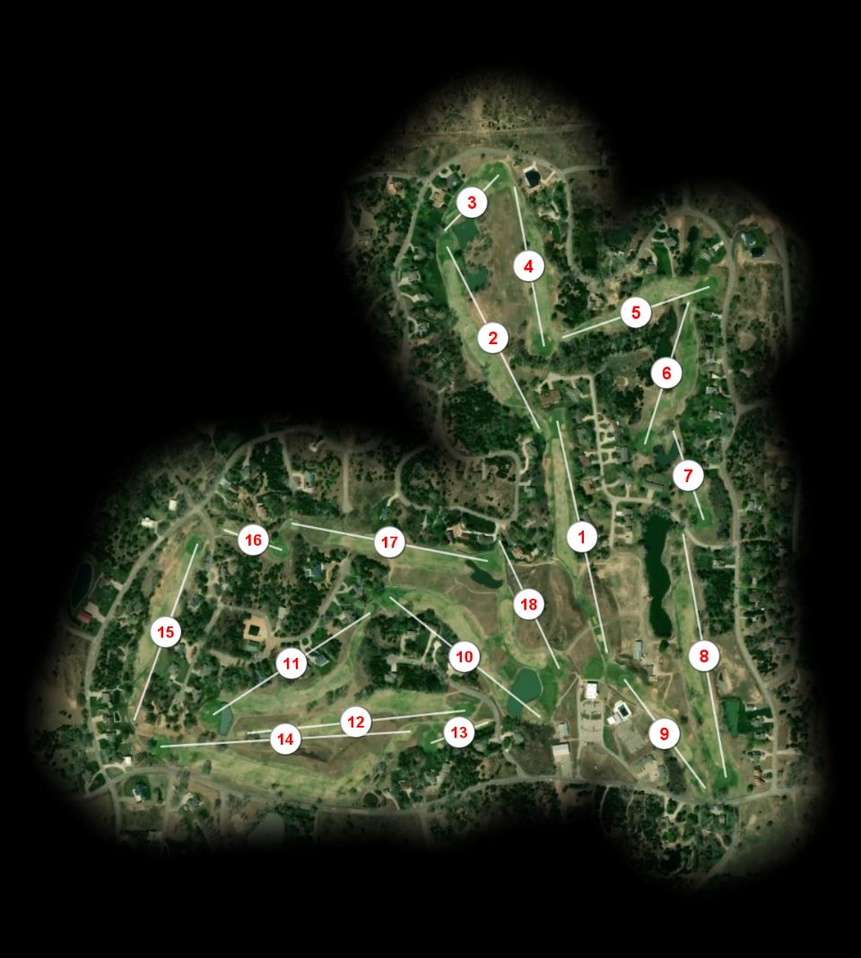 The Highlands Golf and Supper Club course overview
