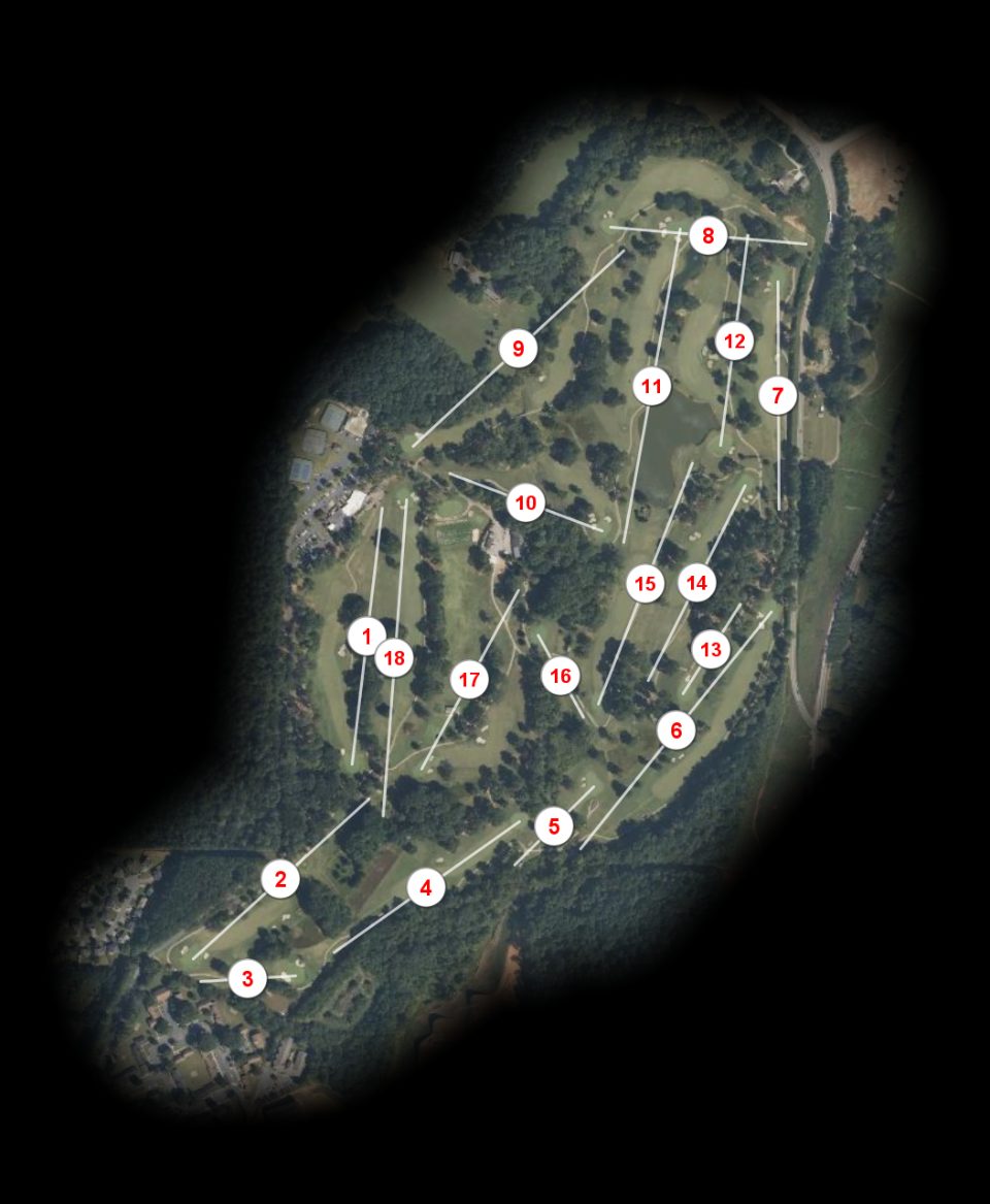 Cartersville Country Club course overview