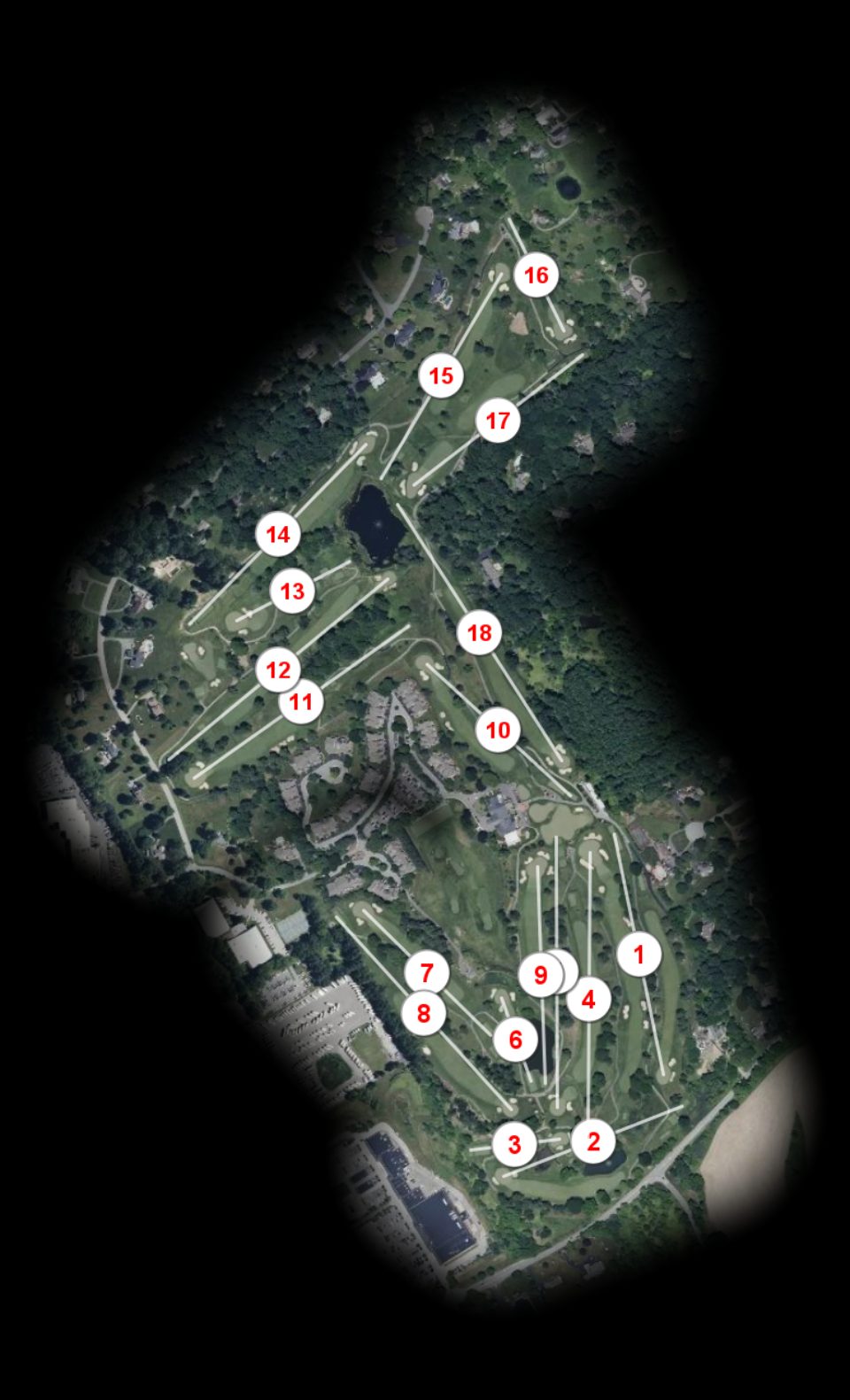 Penn Oaks Country Club course overview